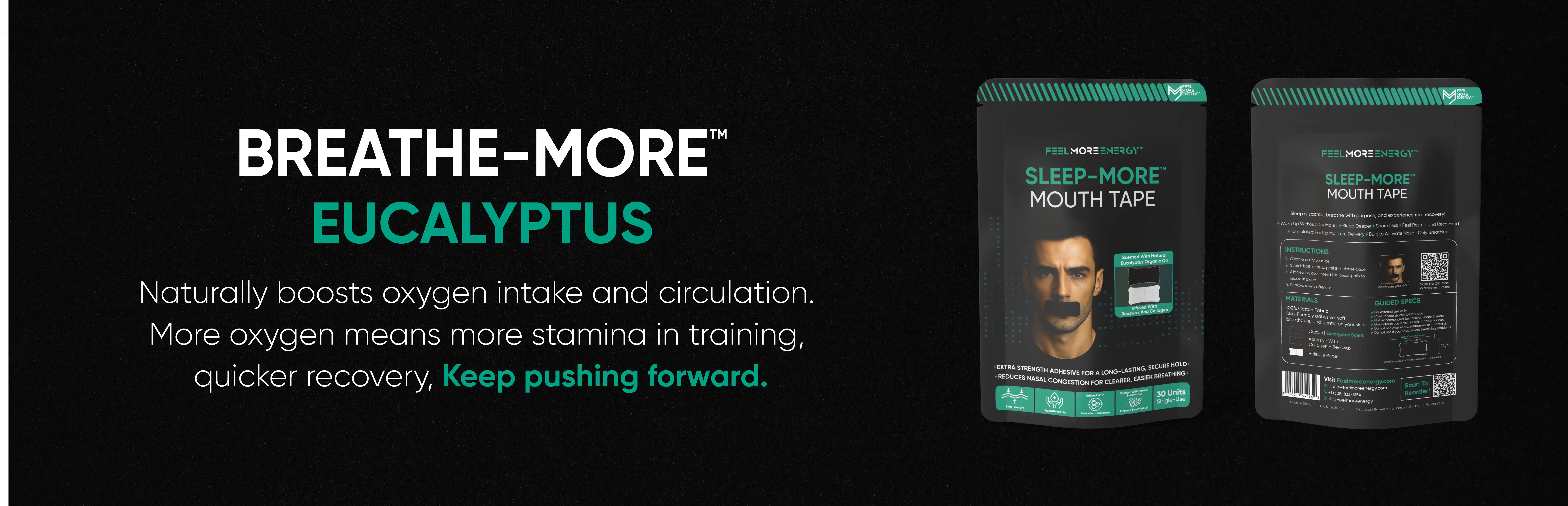 Banner Breathe More Eucalyptus